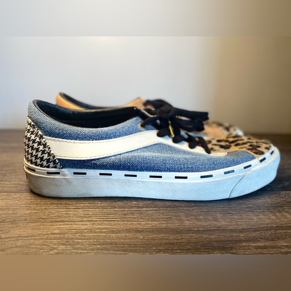 Van’s Bold Ni Denim Bender Leopard - Picture 4 of 7